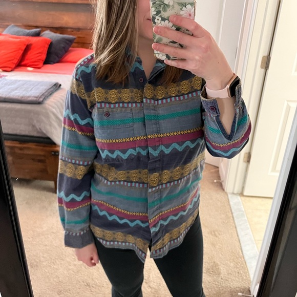 Vintage 90s Button Down Shirt - Picture 4 of 4